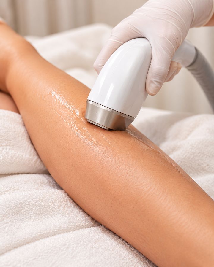 Epilazione laser sul braccio